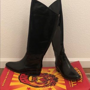 Jeffrey Campbell black boots “Shane” style